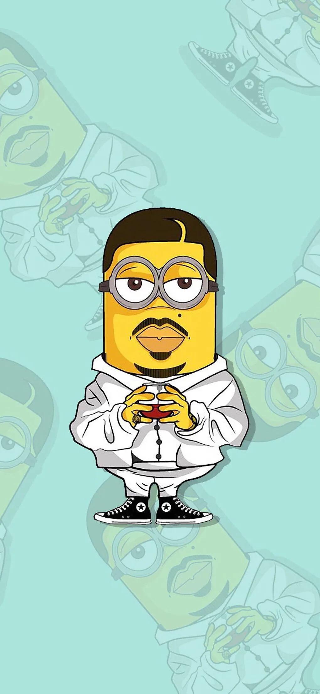 壁纸超清4k手机壁纸小黄人,手机壁纸小黄人