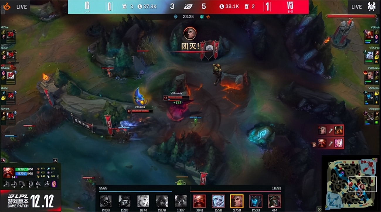 lollpl选手高光,ig中单rookie塞拉斯