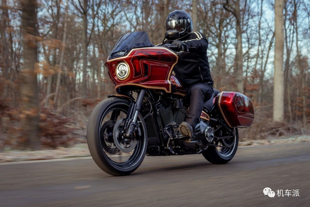 哈雷路威s定制版,定制绿色哈雷