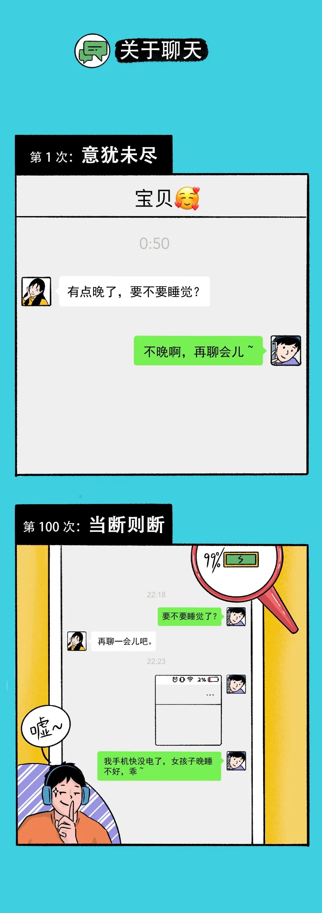 男生的第1次VS第100次