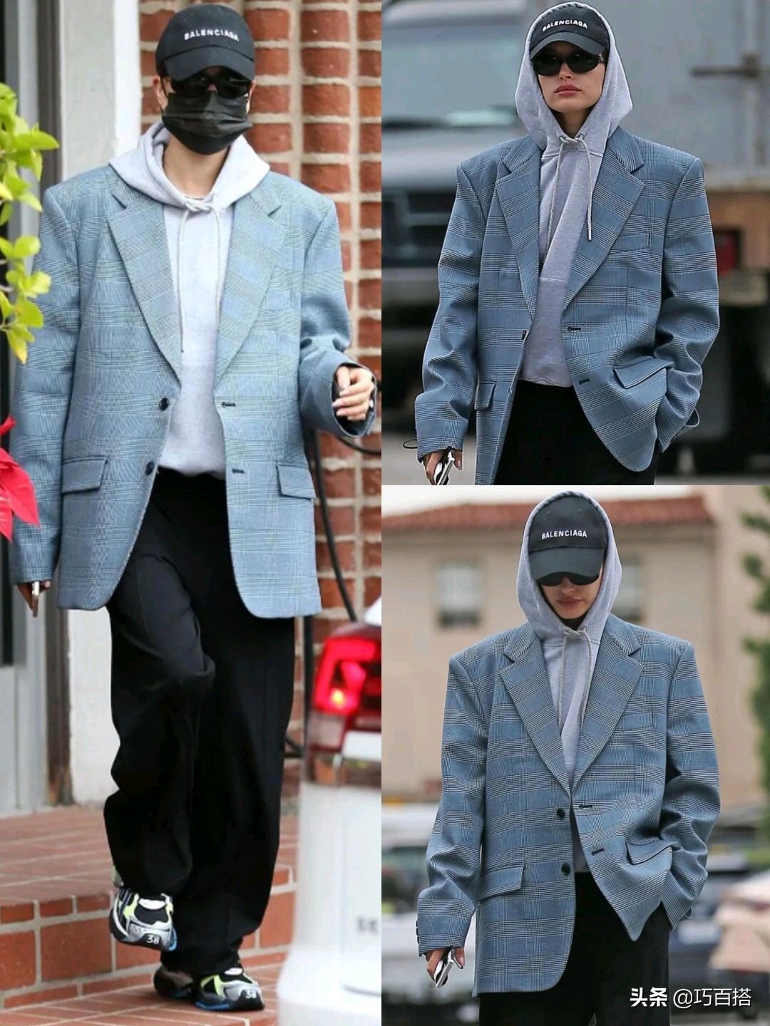 秋日卫衣正确穿法,冬日卫衣叠穿大法