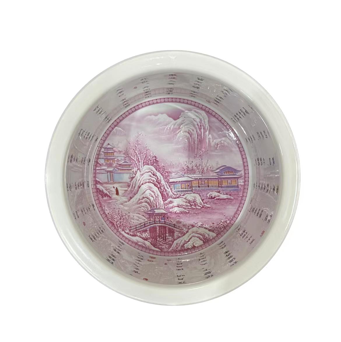 王锡良陶瓷笔筒,王锡良清明上河图笔筒