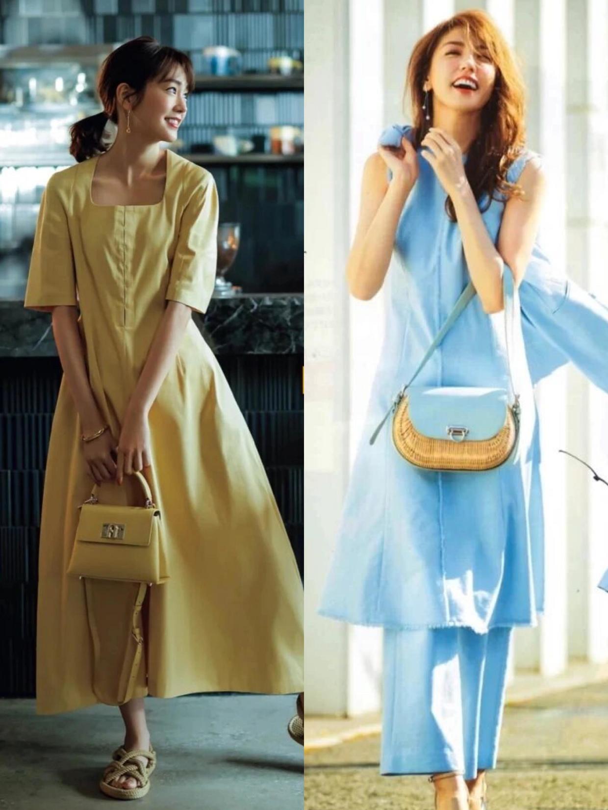 日系连衣裙穿搭,穿搭韩式博主夏季连衣裙推荐