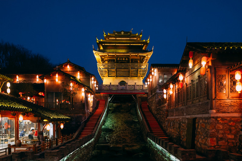 镇江旅游攻略夜景,看美丽的镇江城市夜景