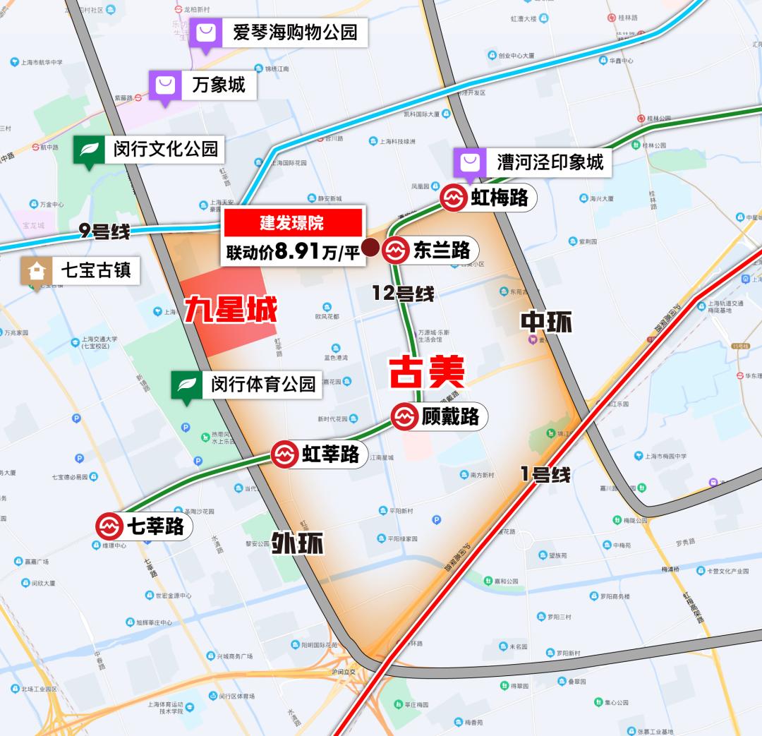 错过皇都花园！闵行东兰路VS徐汇华泾谁才是明年西南刚改第一？！