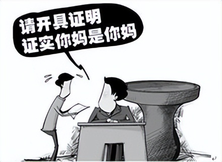 一个政务服务工作人员怎么看“证明你妈是你妈”