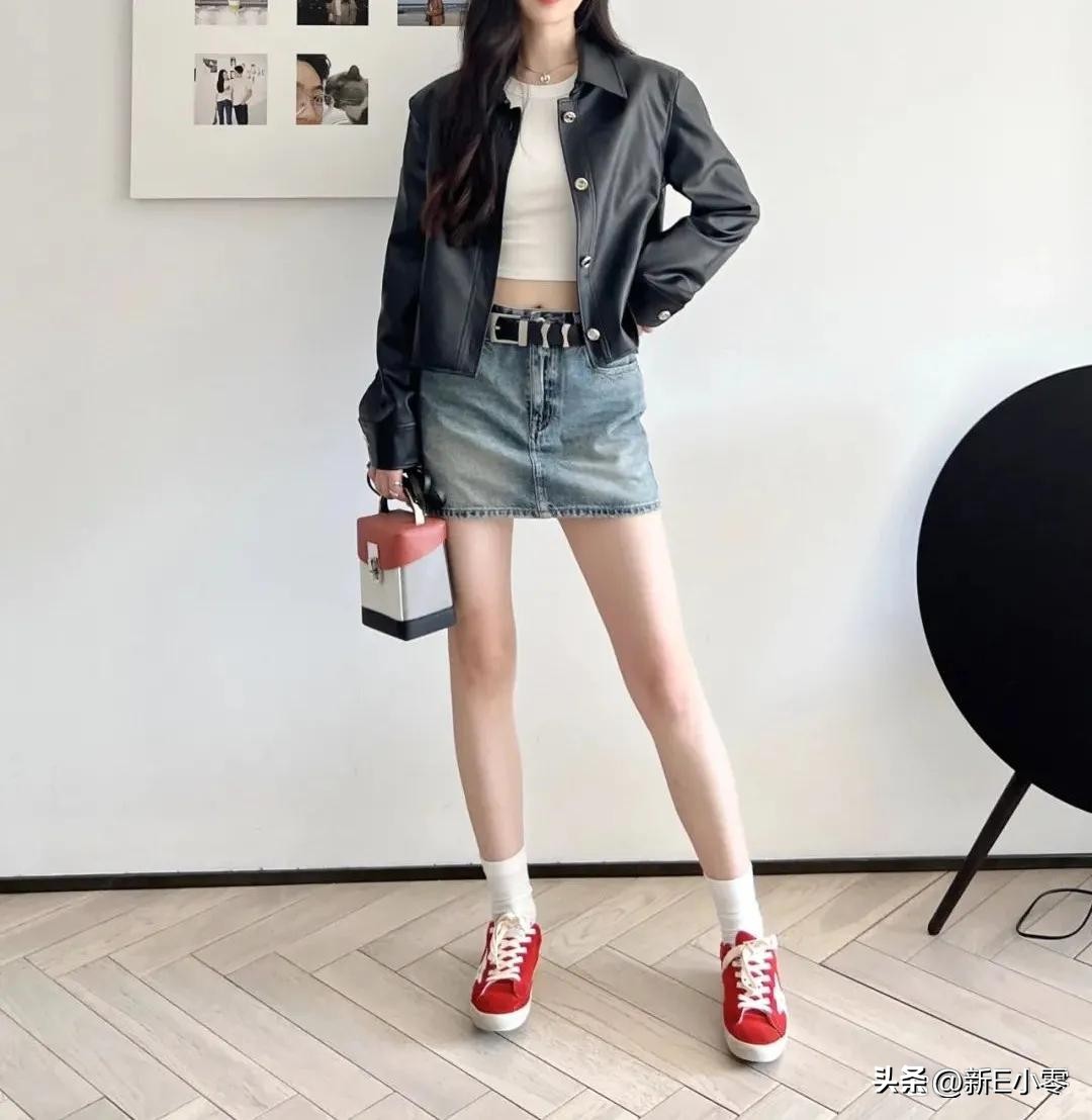 2024早春新款皮衣大码,一件皮衣有多百搭