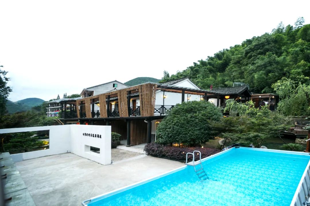 莫干山民宿泡温泉,莫干山温泉雪景民宿