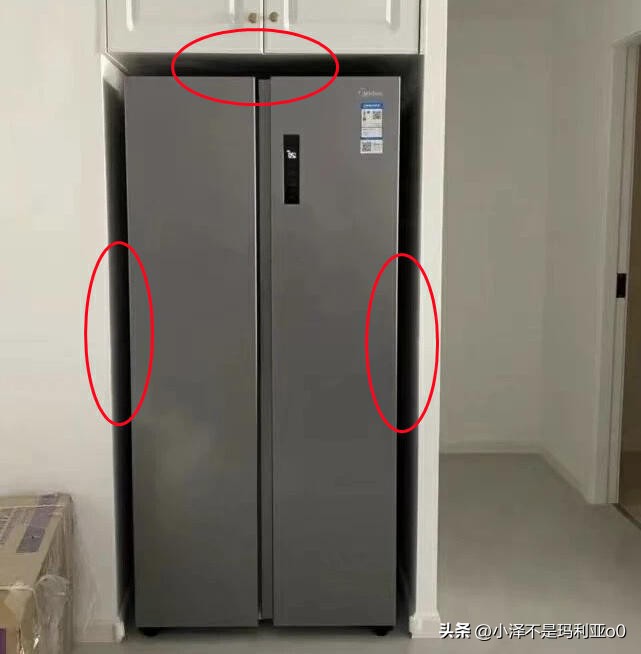 tcl嵌入式超薄t9冰箱尺寸规格,tcl嵌入式t9冰箱装修顶部预留尺寸