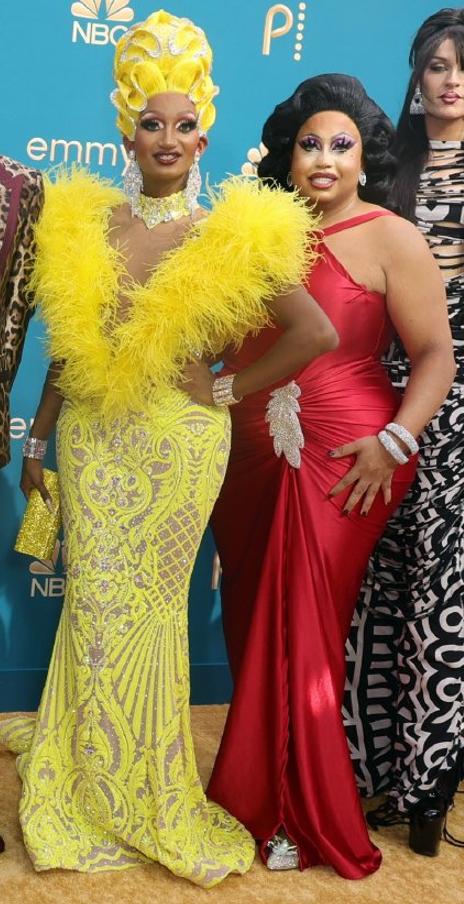 艾美奖红毯女星礼服图片,2019红毯艾美奖