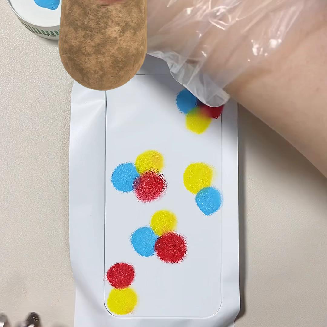 土豆做奶油手机壳,奶油胶手机壳制作紫色甜品系列