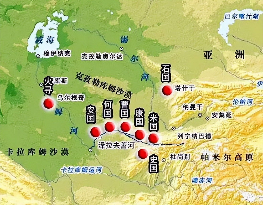 丝绸之路的粟特人,丝绸之路上的粟特人