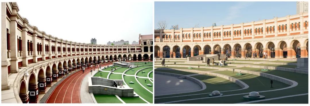 天津五大道民园广场,天津兴安路足球场