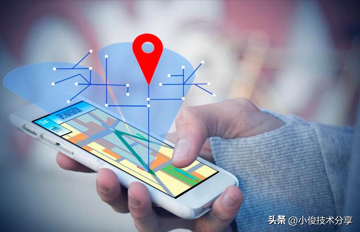 打开手机地图就可以看到照片,打开地图这个开关就能看到实景