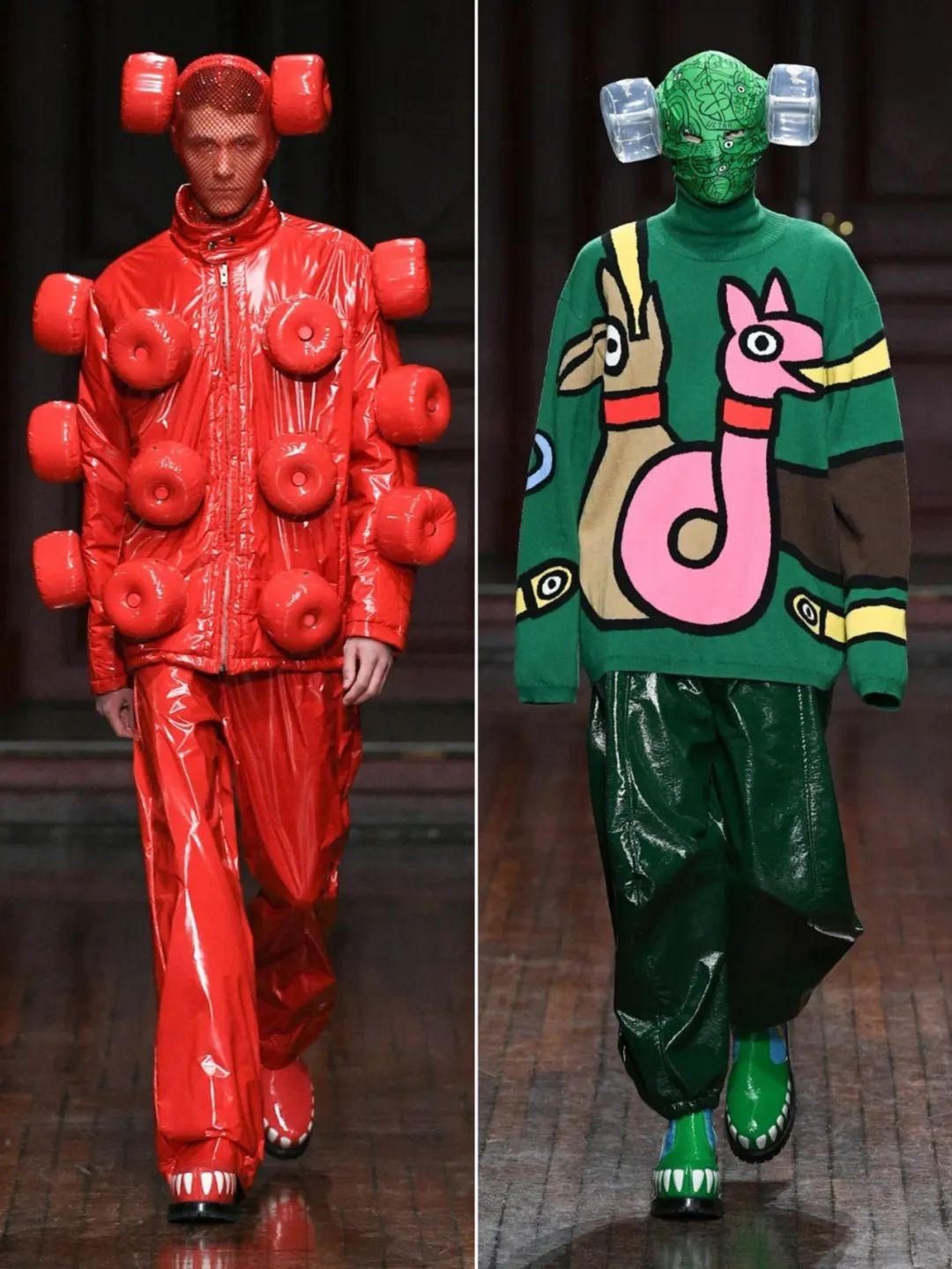 巴黎时装周男模体态,巴黎时装周2019泳装秀