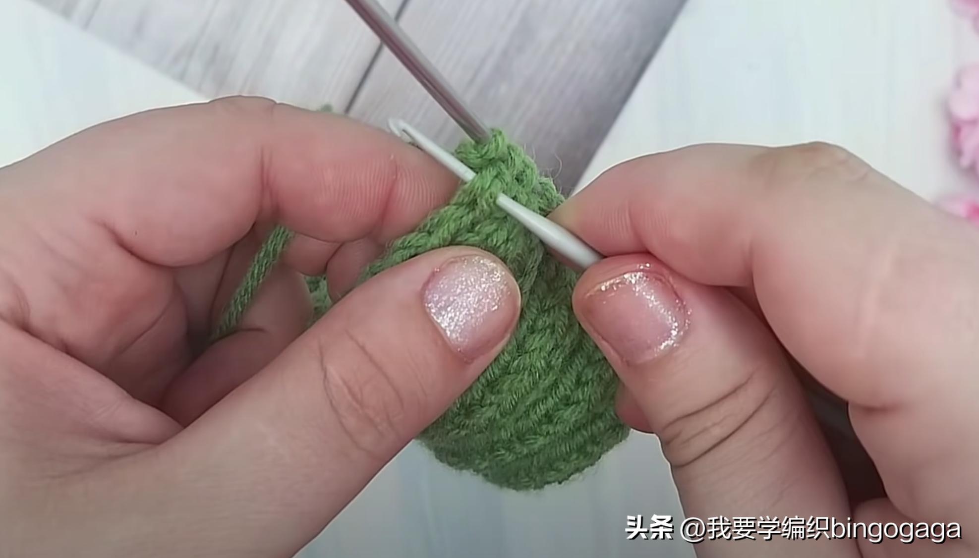 一片式毛线袜的织法,一片式织袜子