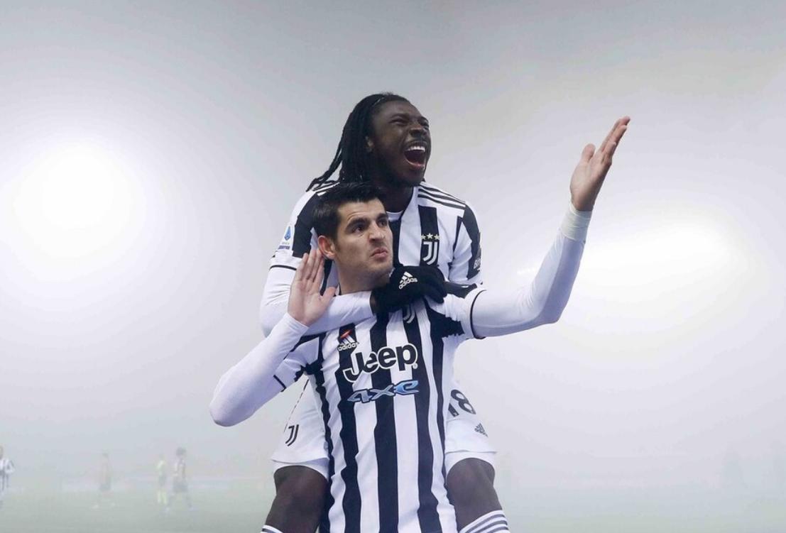 尤文凌空斩莫拉塔,2-0战胜尤文