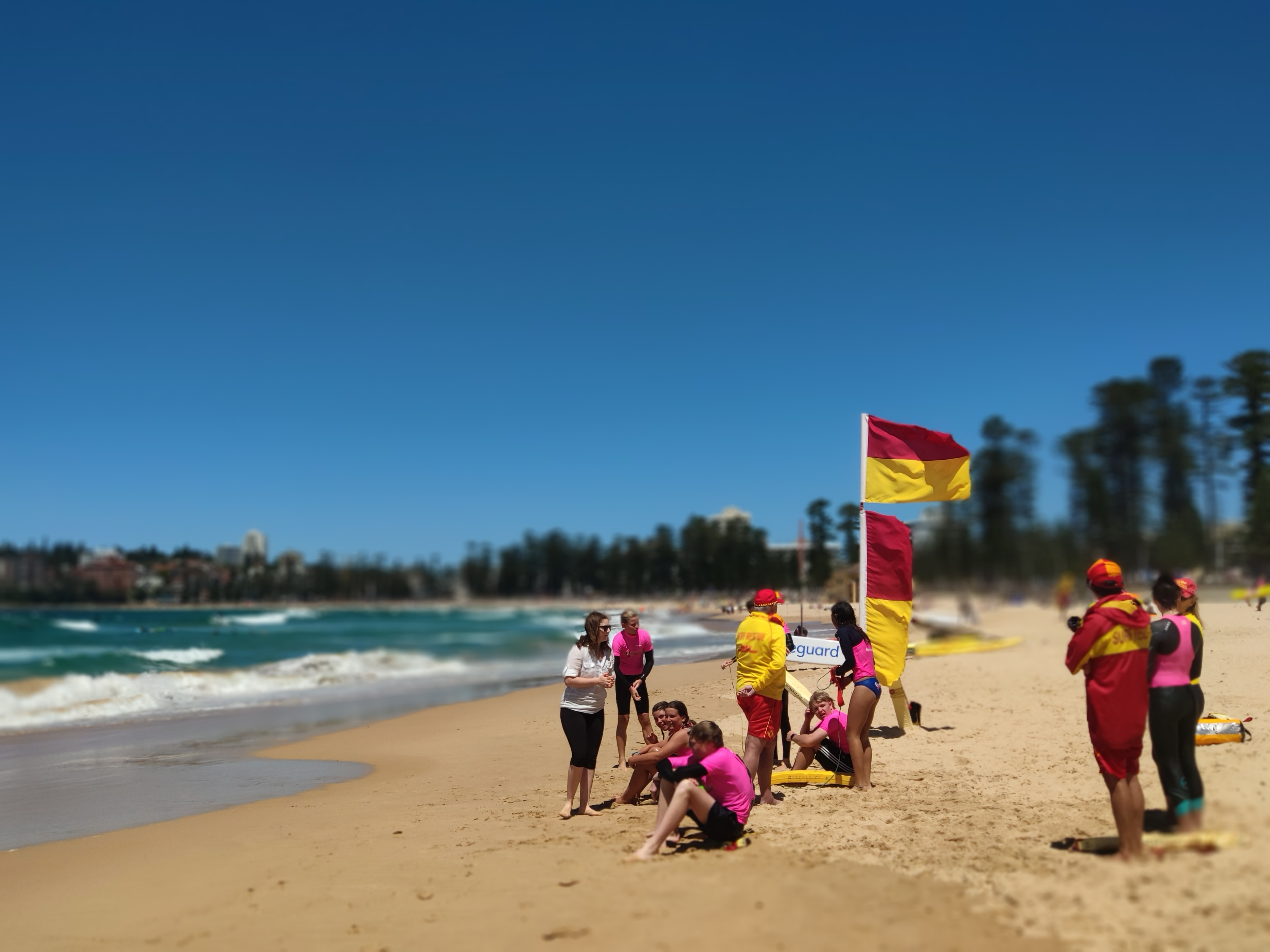 曼利海滩风景图片,著名的曼利海滩
