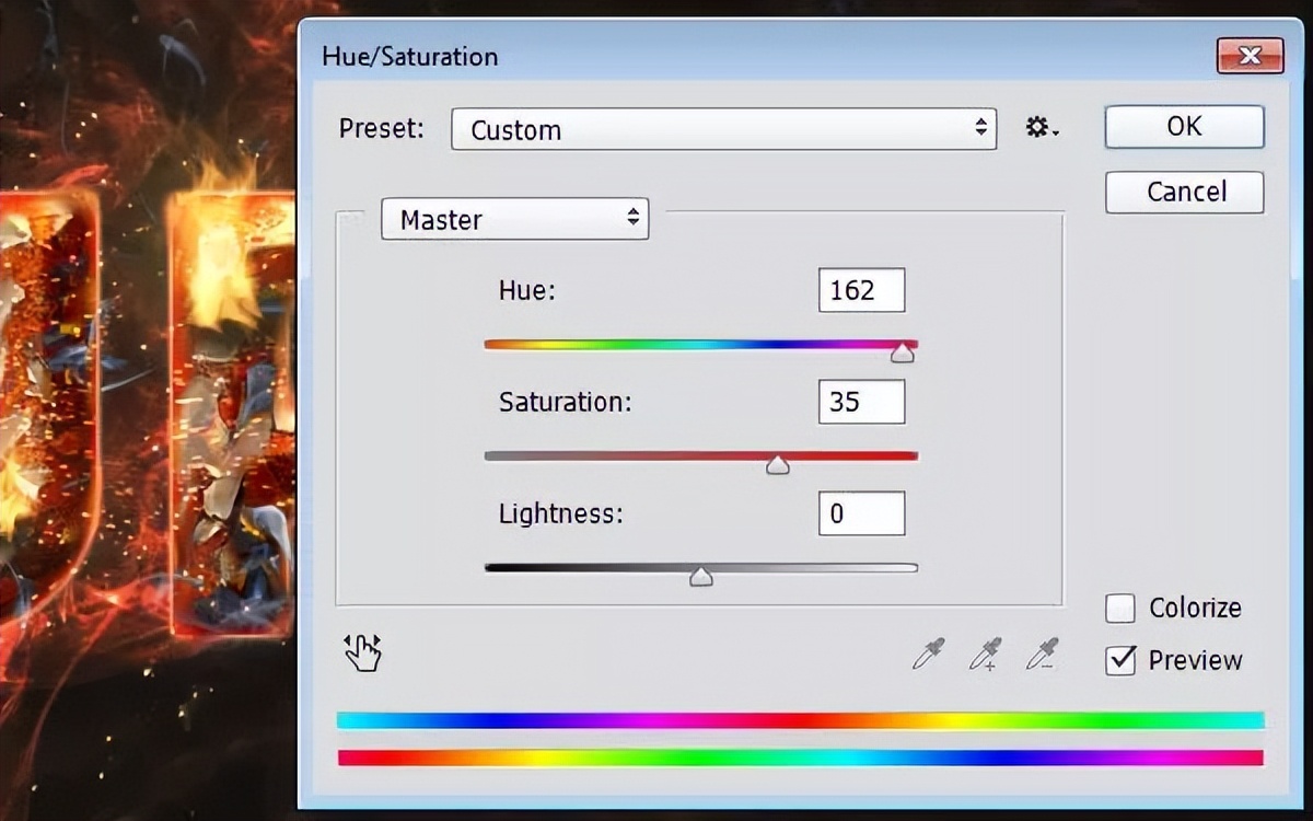 ps路标去除铁锈点,ps教程火苗火焰字体效果制作
