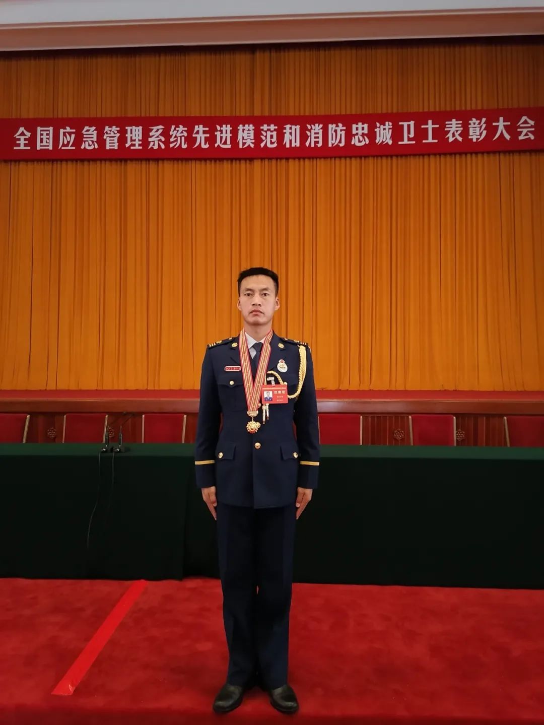 【楷模】太原消防张高峰同志当选山西省出席*党**的二十大代表