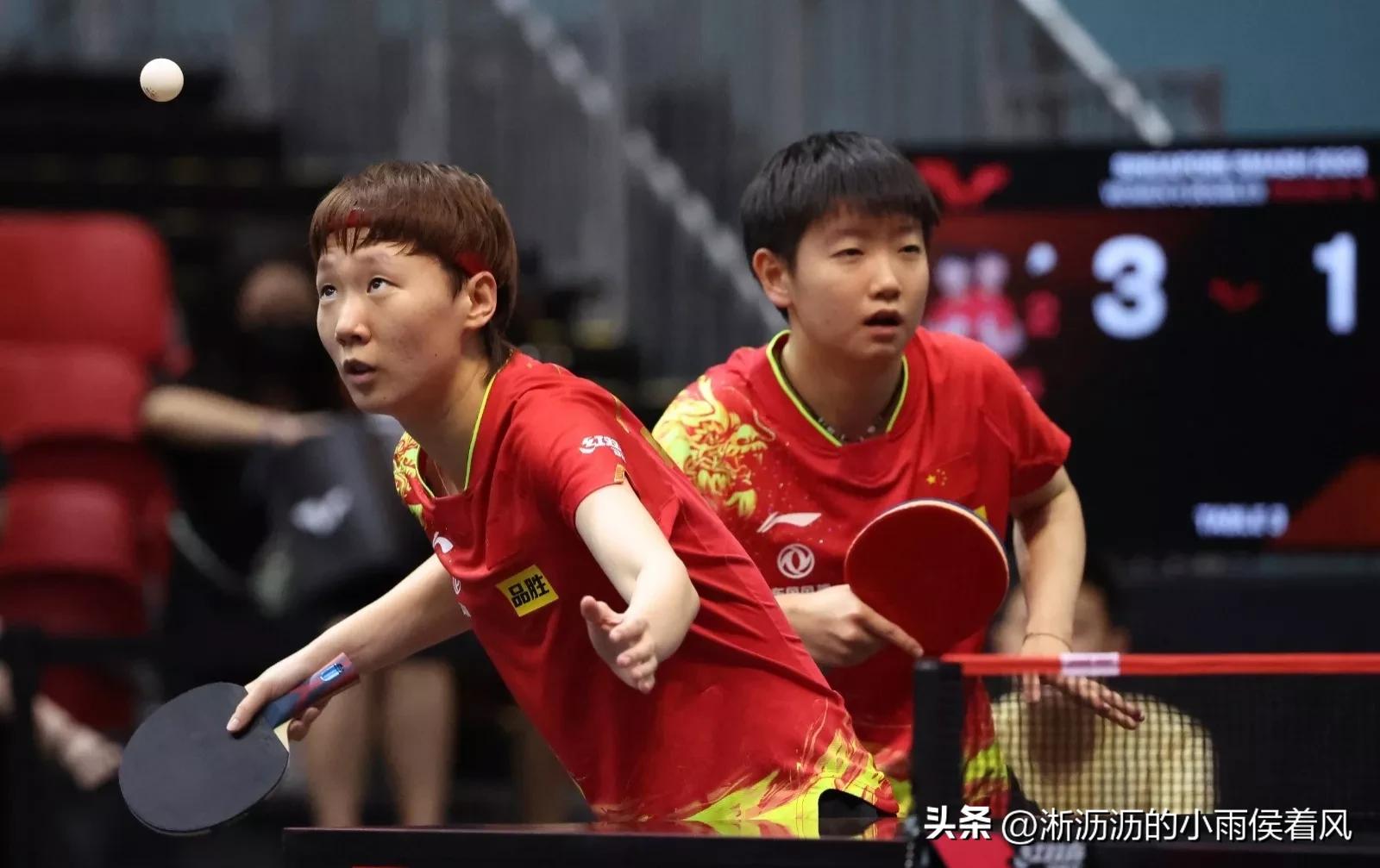 孙颖莎新加坡大满贯三冠含金量,2019日本公开赛半决赛孙颖莎