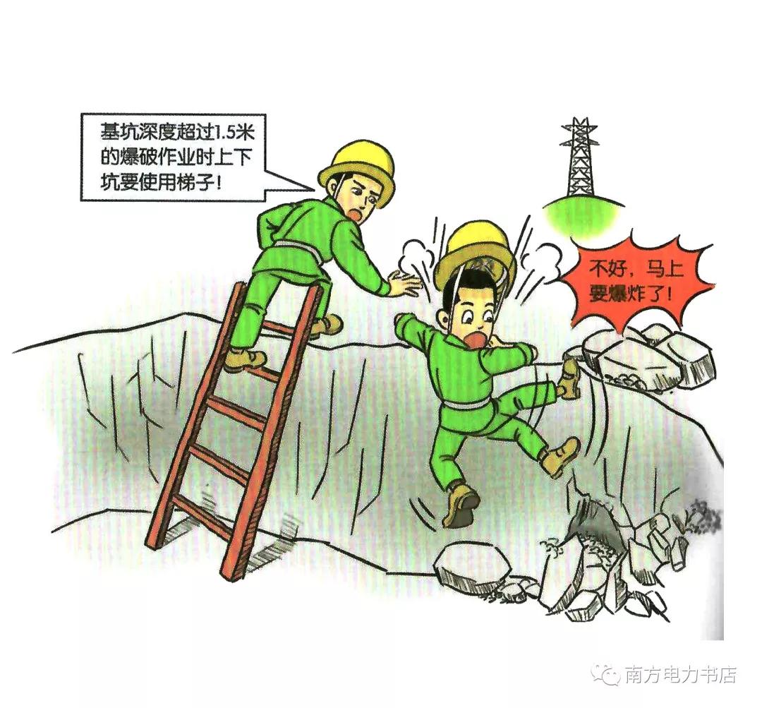 施工现场安全隐患漫画图,施工现场安全警示图片