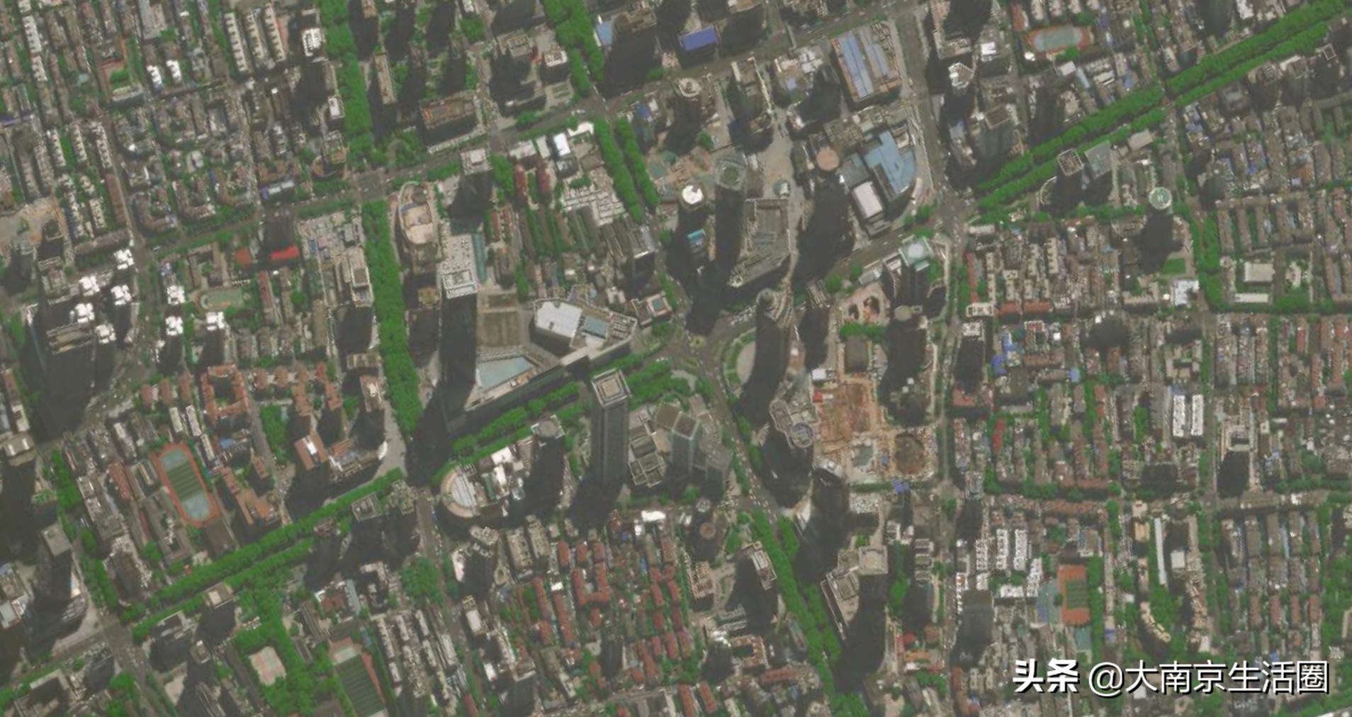 南京市中心在哪个区新街口,南京老城中心