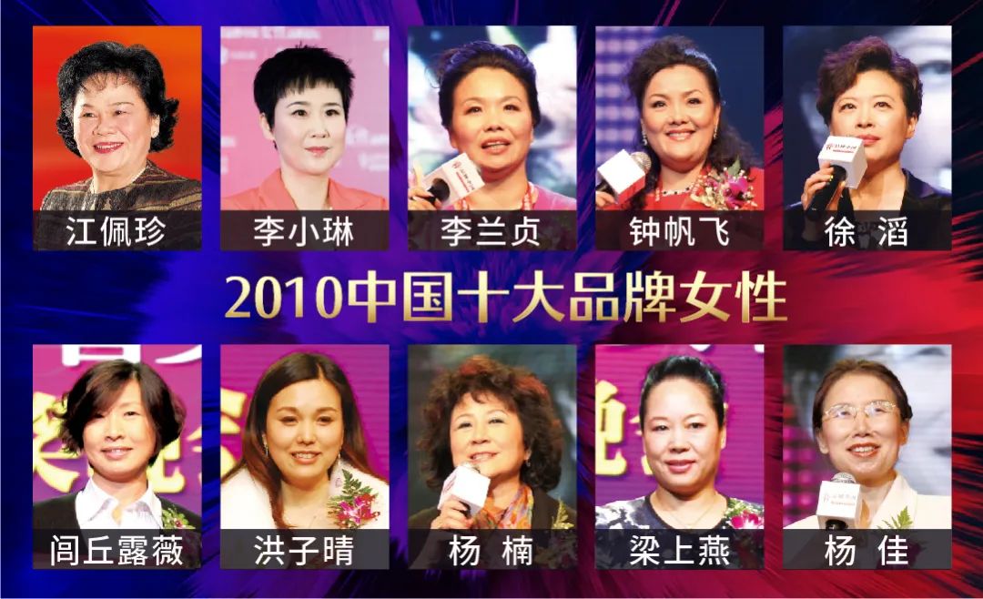 历届中国十大品牌女性回顾：15载，她们绽放出不一样的美