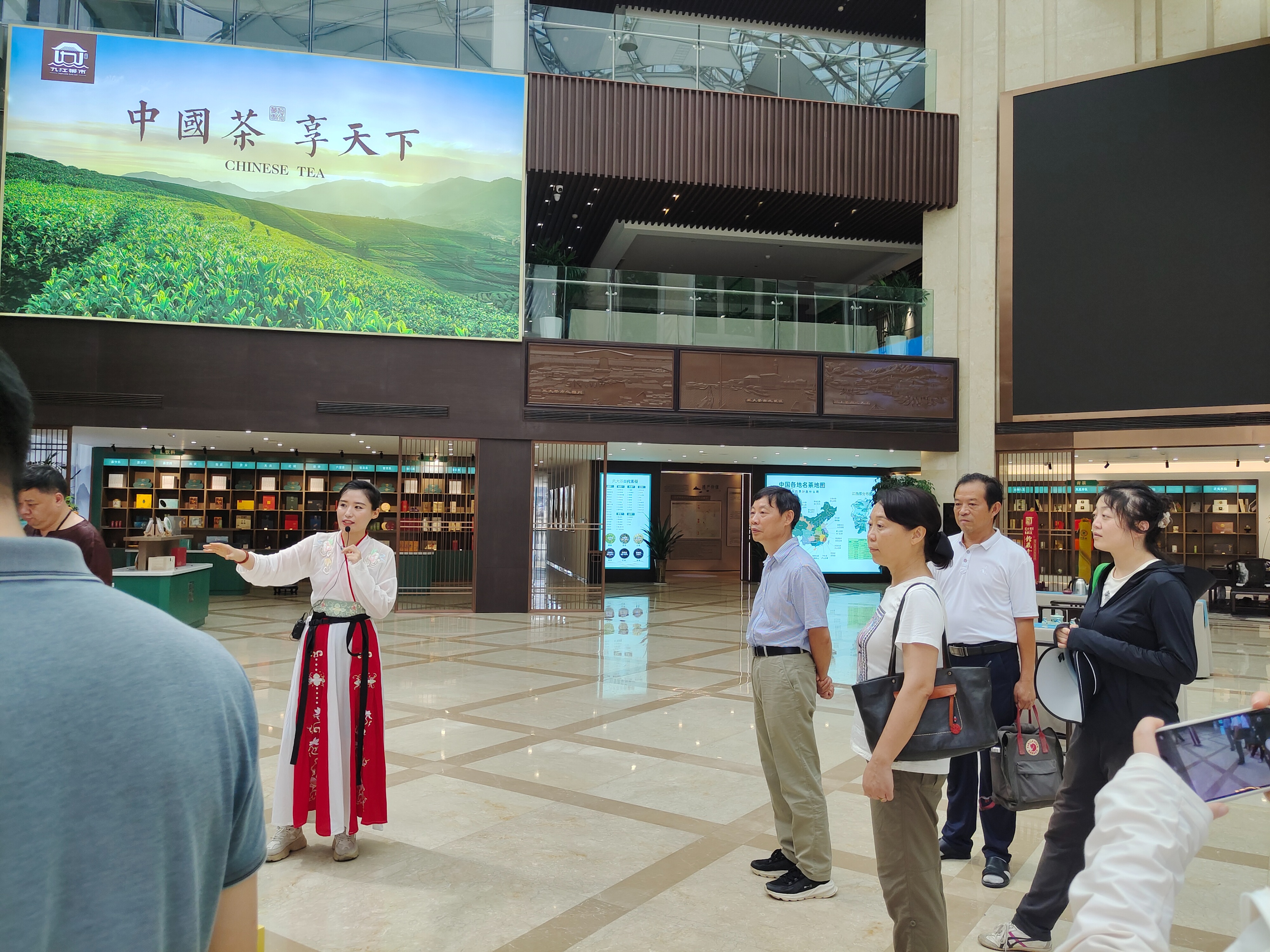 调研茶产业,茶协上茶山访茶企