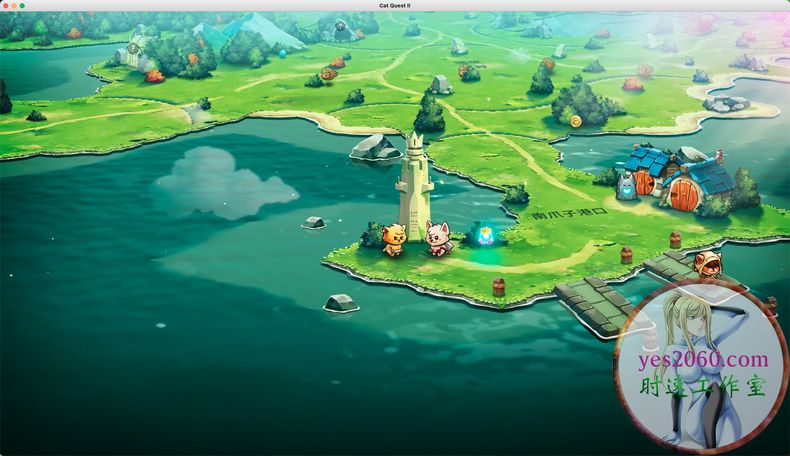 steam猫咪斗恶龙2怎么弄成中文,猫咪斗恶龙2港服