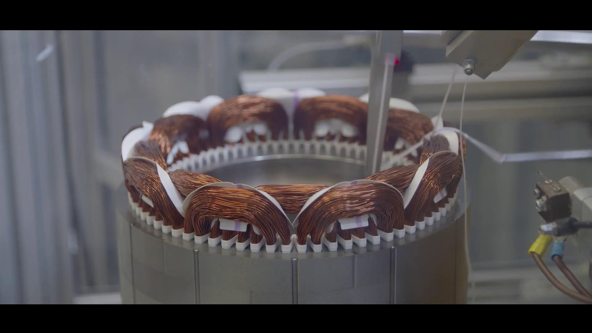 扁线电机发展史,扁线电机为什么效率高