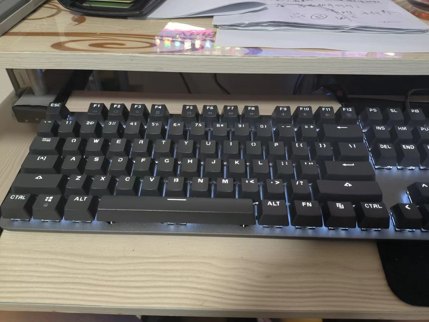 罗技k845机械键盘使用方法,键盘推荐茶轴罗技k845