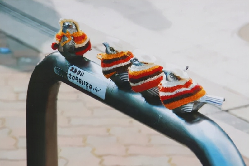 害怕小鸟受凉，有人悄悄为它们织了22年的毛衣