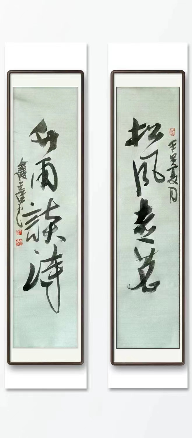 中美艺术作品展,中美书画艺术交流展