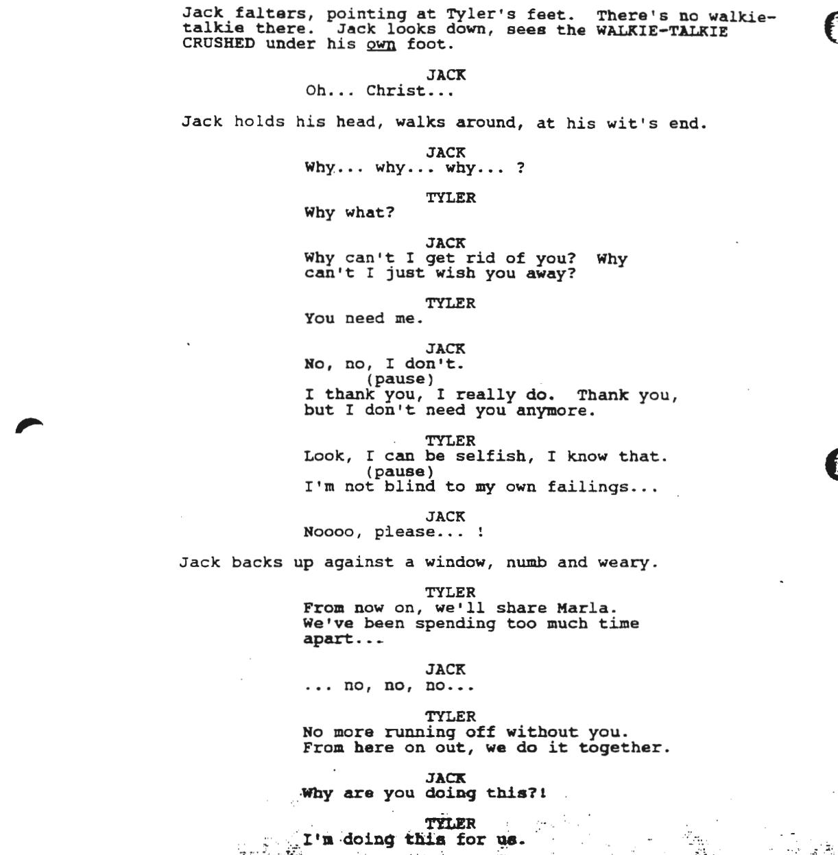 搏击俱乐部结局是什么意思,搏击俱乐部最后出现的是什么