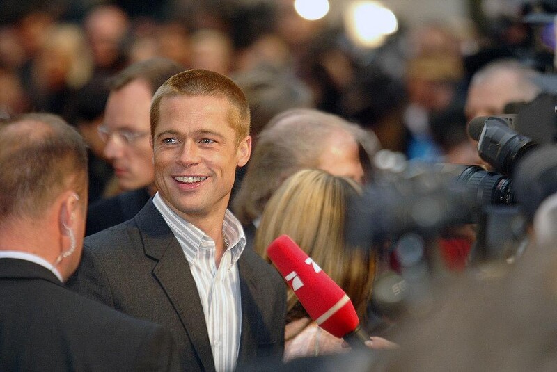 帅到想哭好莱坞巨星布拉德皮特,好莱坞往事布拉德皮特采访