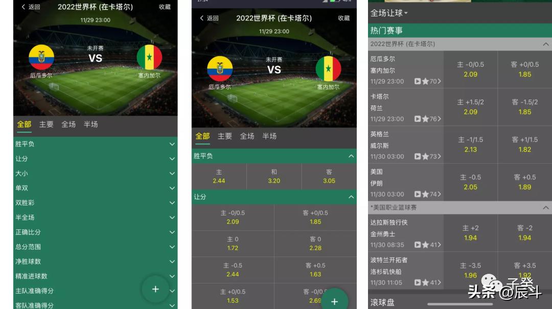 *球赌**，当你开始下注时，就已经输了