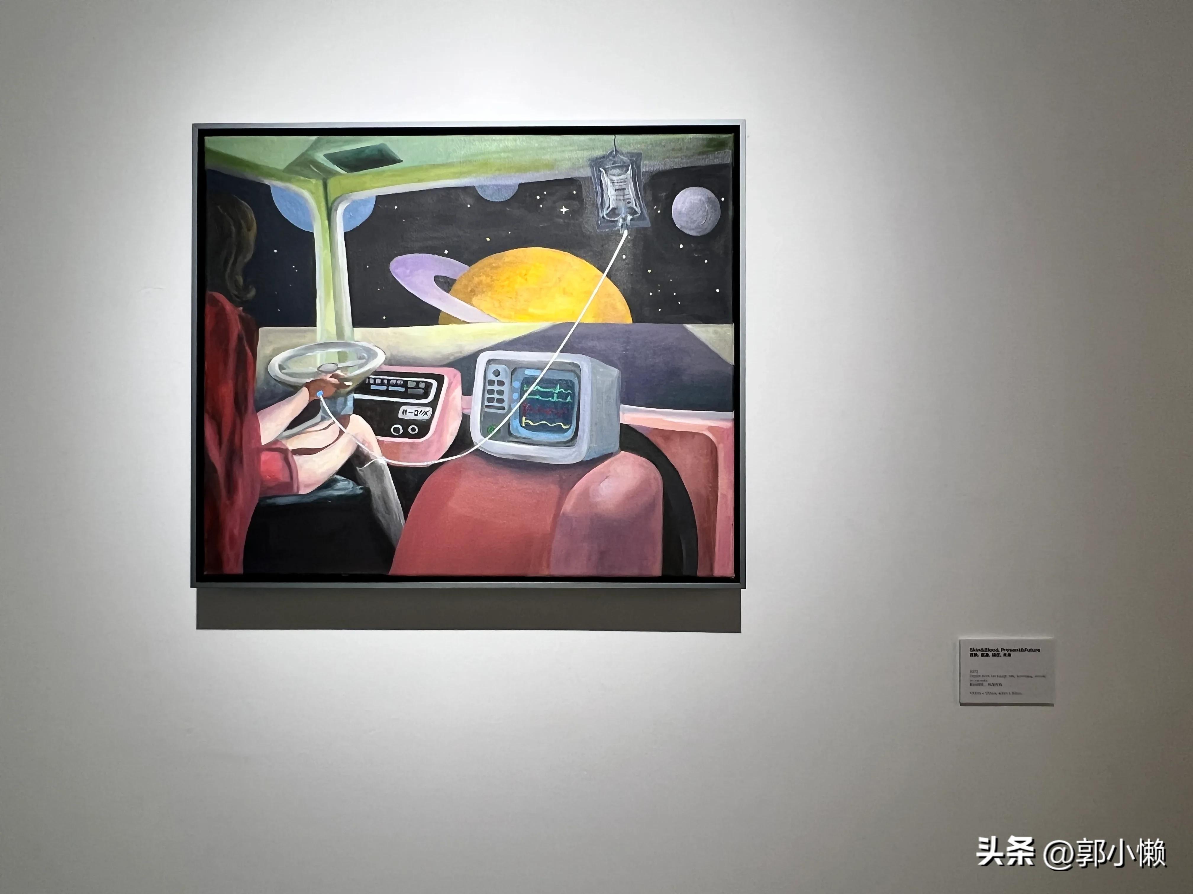 瞳距——18岁超年轻女艺术家桂茜榕北京个展