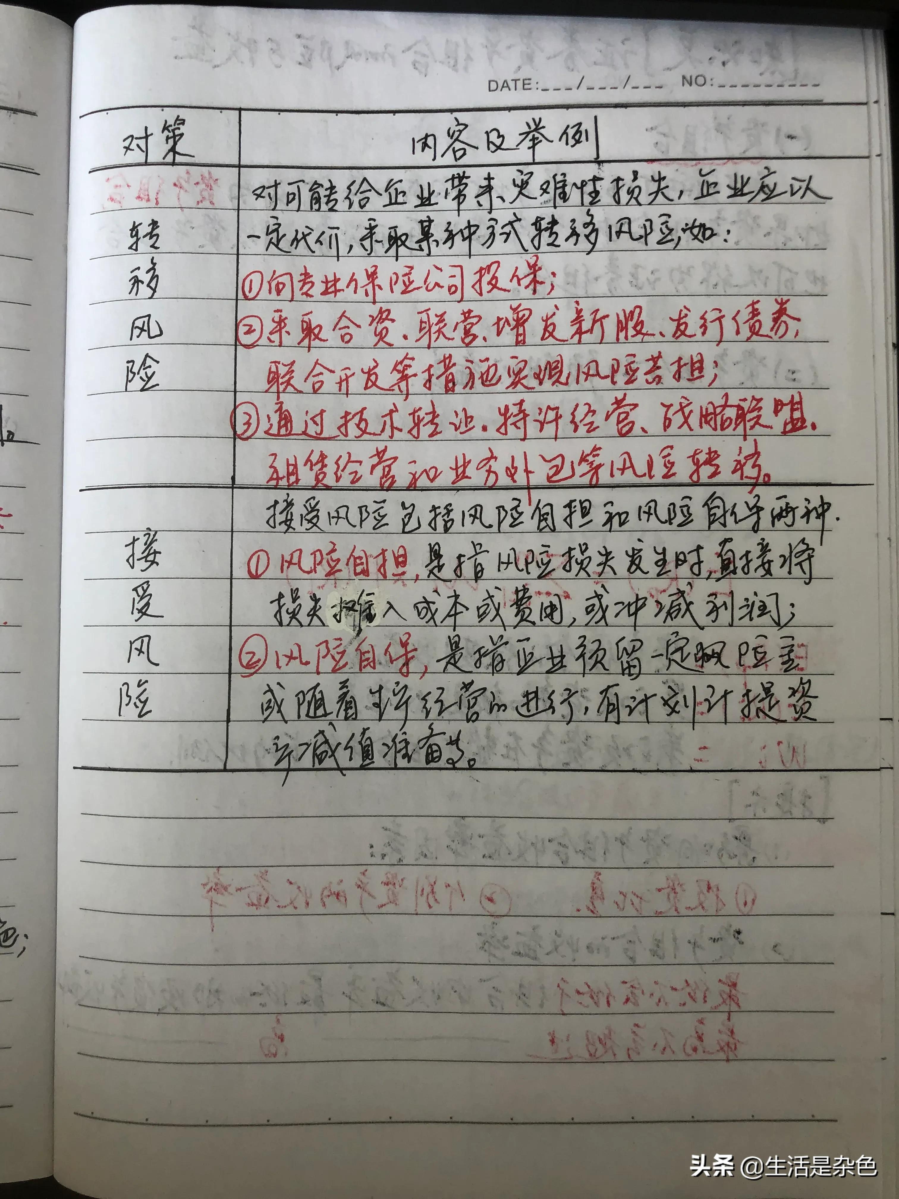 中级会计学习#财务管理第二章第二节风险与收益2
