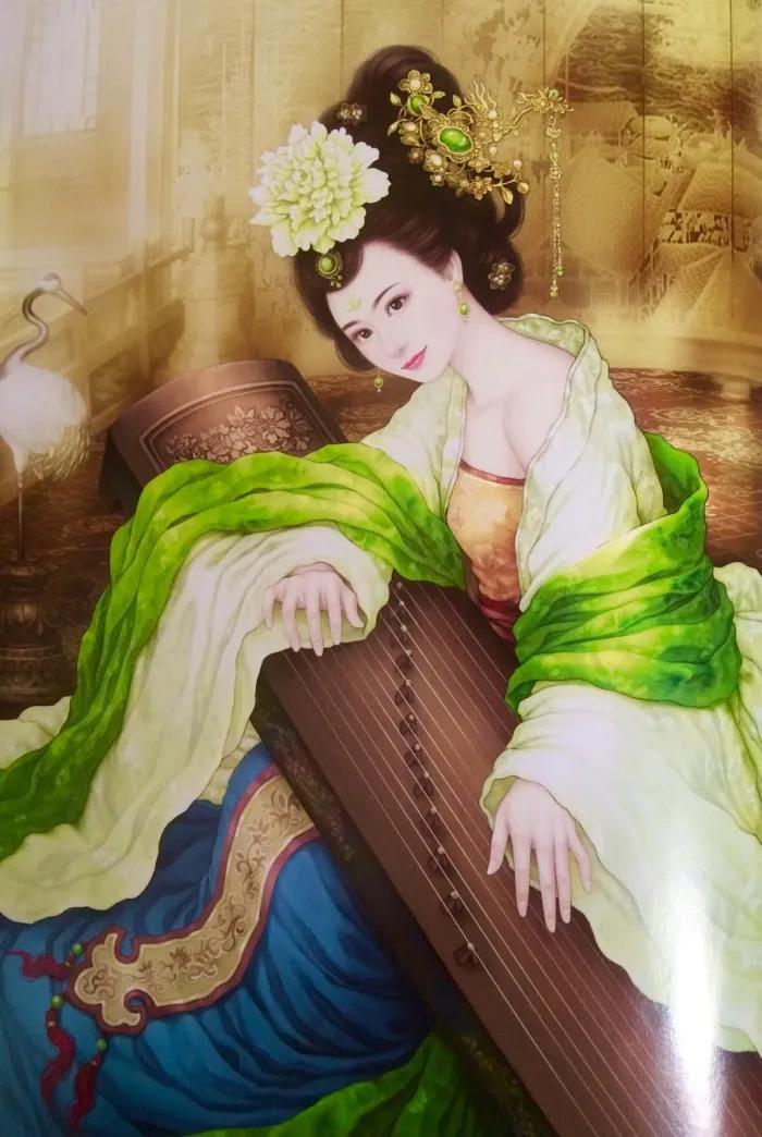 精美手绘手机壁纸古装演员,唐嫣古装高清壁纸