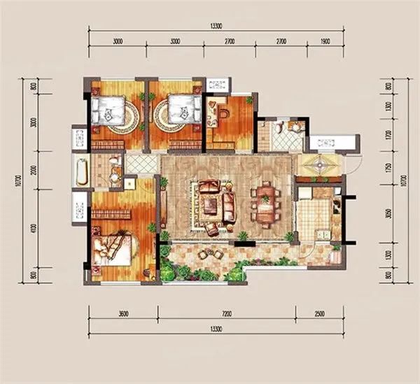 家装灯三室两厅最新新颖灯饰推荐,二手房改造灯饰效果