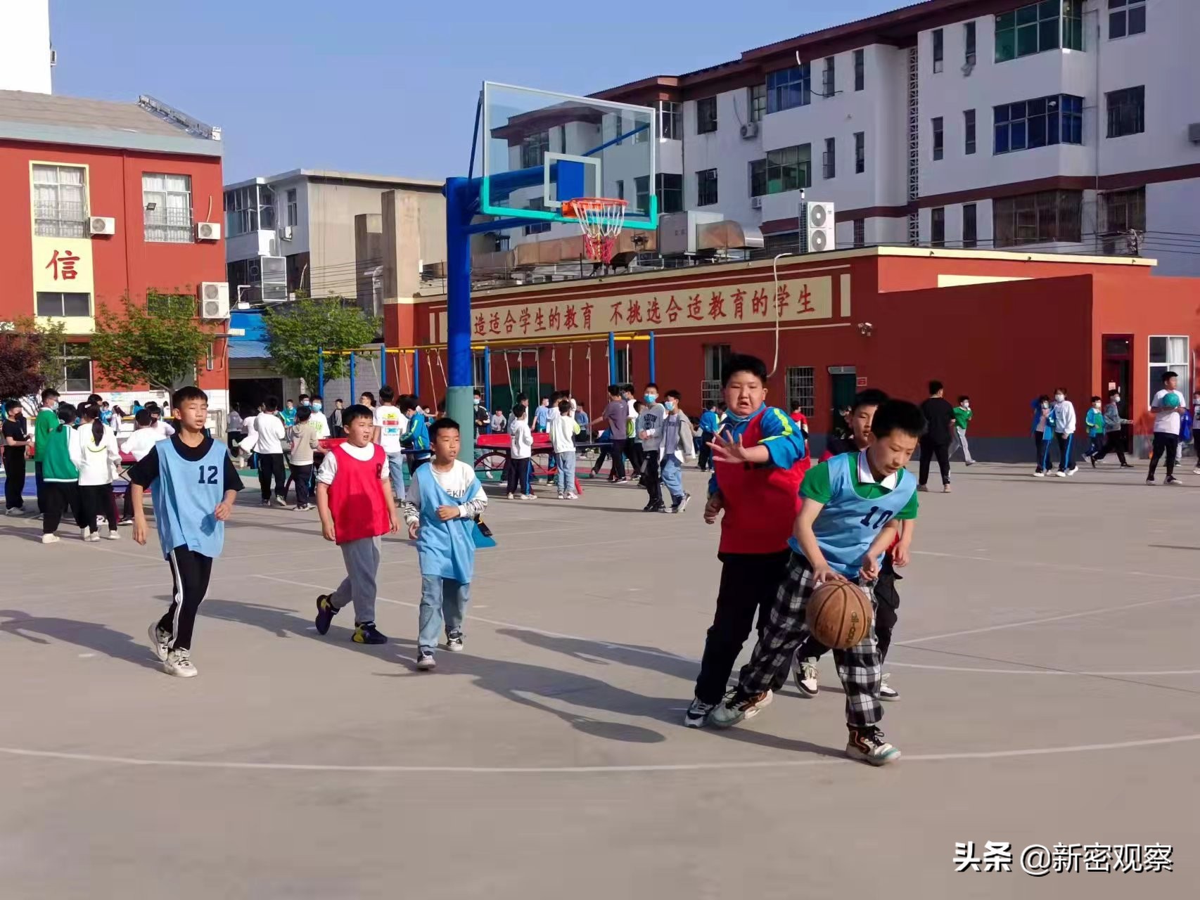 第二十二届校长杯篮球赛,新密外国语学校2018篮球