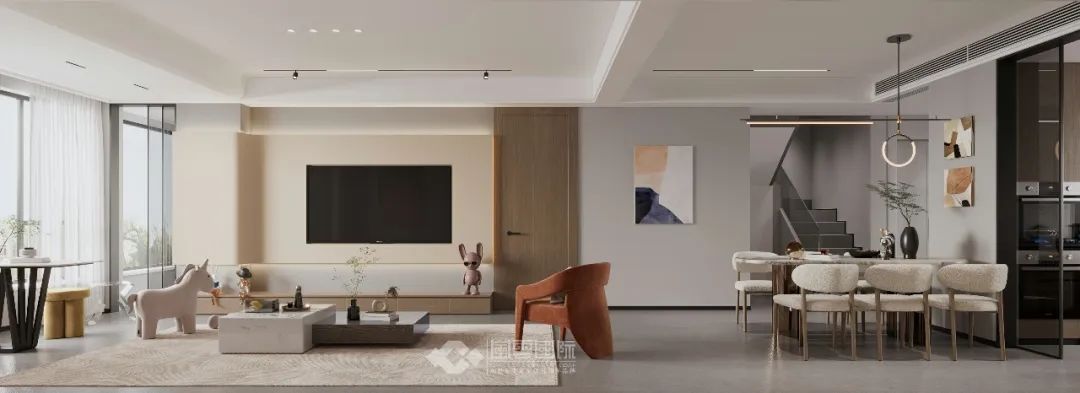 130m现代风打造年轻人梦想中的家,180m现代轻奢一进门就惊艳