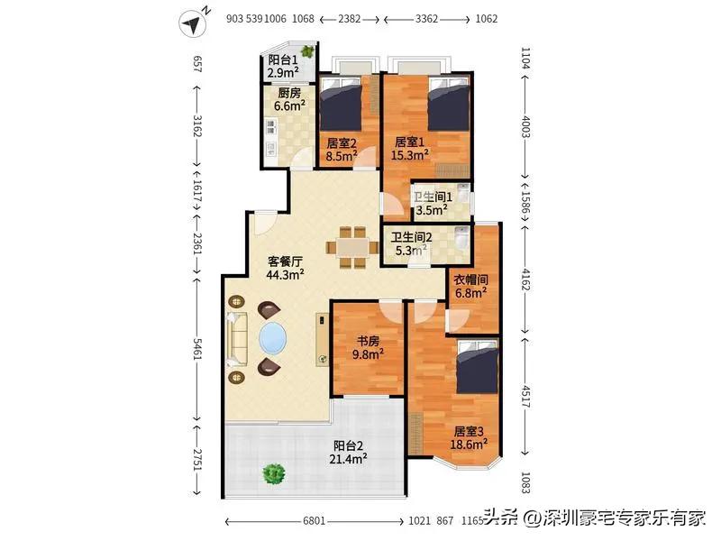 京基御景东方户型图,滨海新区高档楼盘