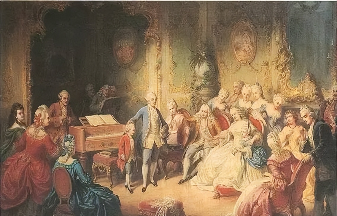 奥地利著名音乐家莫扎特，他为何能够跟贝多芬齐名？