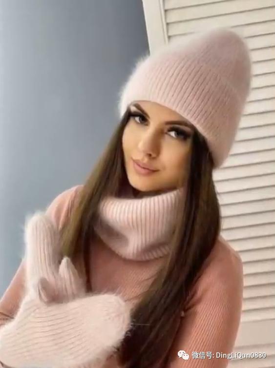 女士针织年轻款的洋气针织帽,针织帽合集