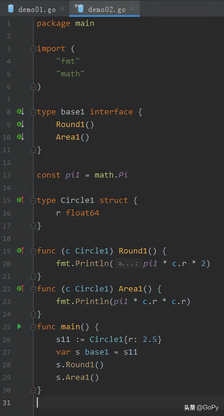 go接口编程,go语言编程方法
