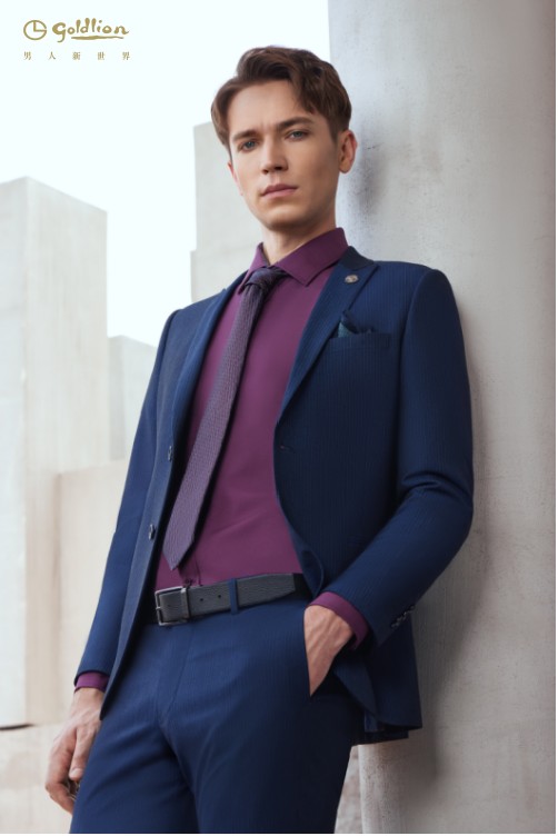 冬装搭配拒绝单调，金利来为冬日添色彩