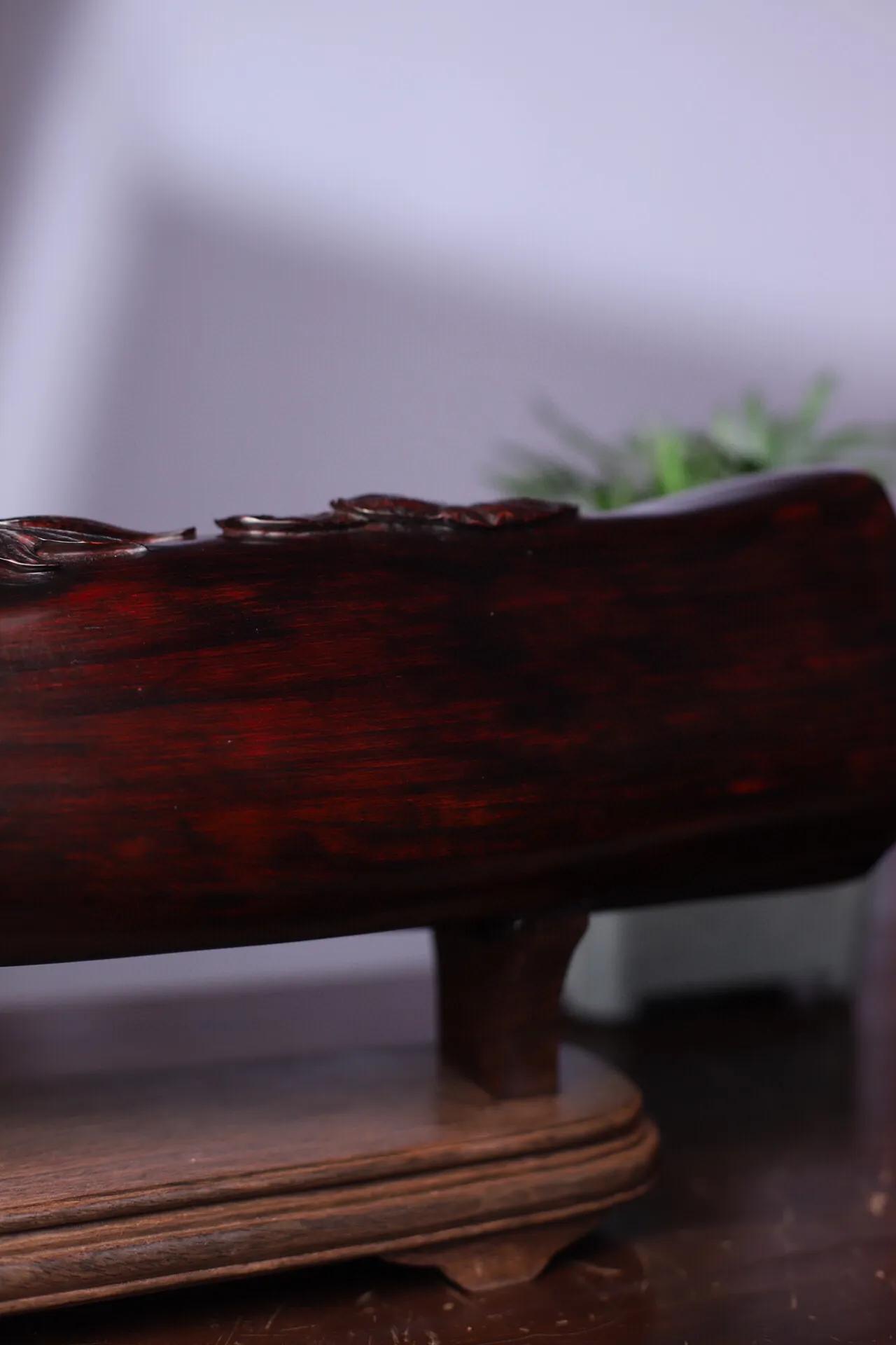 印度小叶紫檀年年有余,印度小叶紫檀升值价值高吗