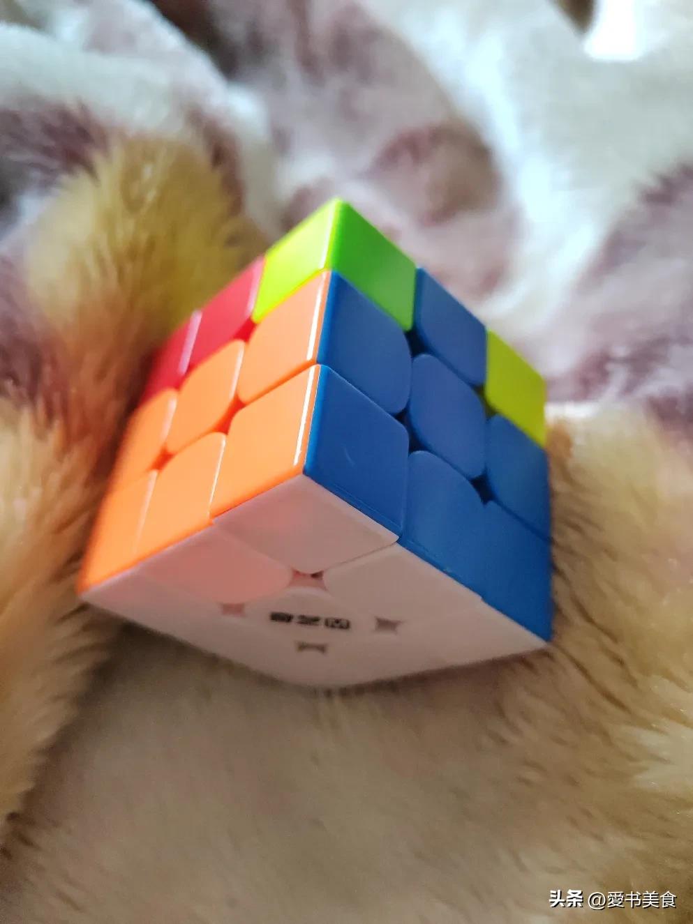 三阶魔方图文教程完整,三阶魔方图解二层